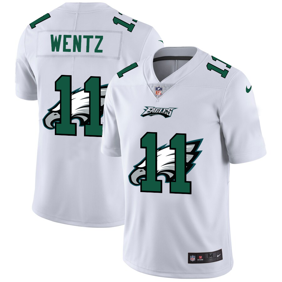 2020 New Men Philadelphia Eagles #11 Wentz white  Limited NFL Nike jerseys